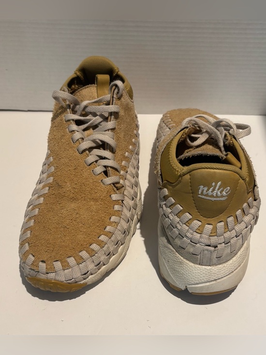 Nike Other - Nike Air Footscape Woven Chukka QS Hairy Suede Flat Gold 913929-700 Men's Sz 9.5